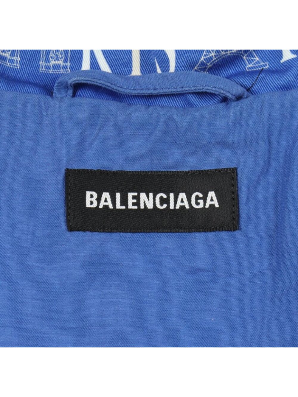 Balenciaga Jacket Logo Pattern View 3